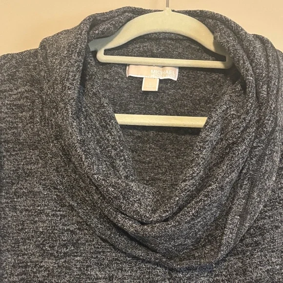 Michael Kors Charcoal Cowl Neck Sweater - Picture 2 of 7